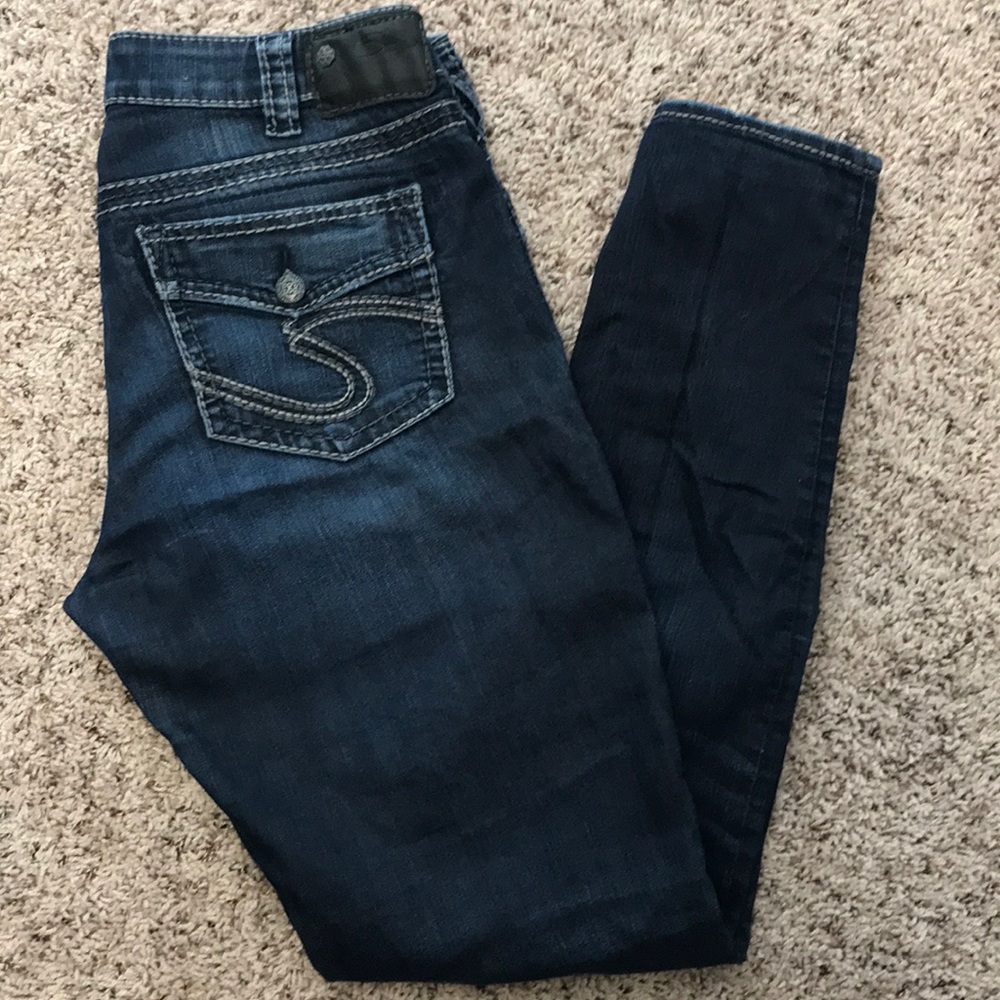 Silver Suki super skinny jeans